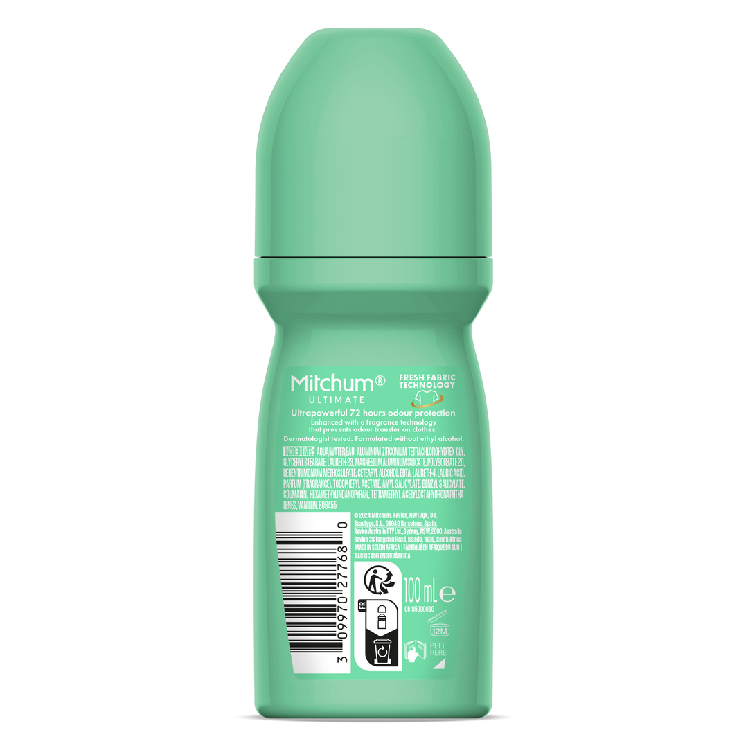 MITCHUM Women Ultimate 72H Roll-On Bright Floral 100ml