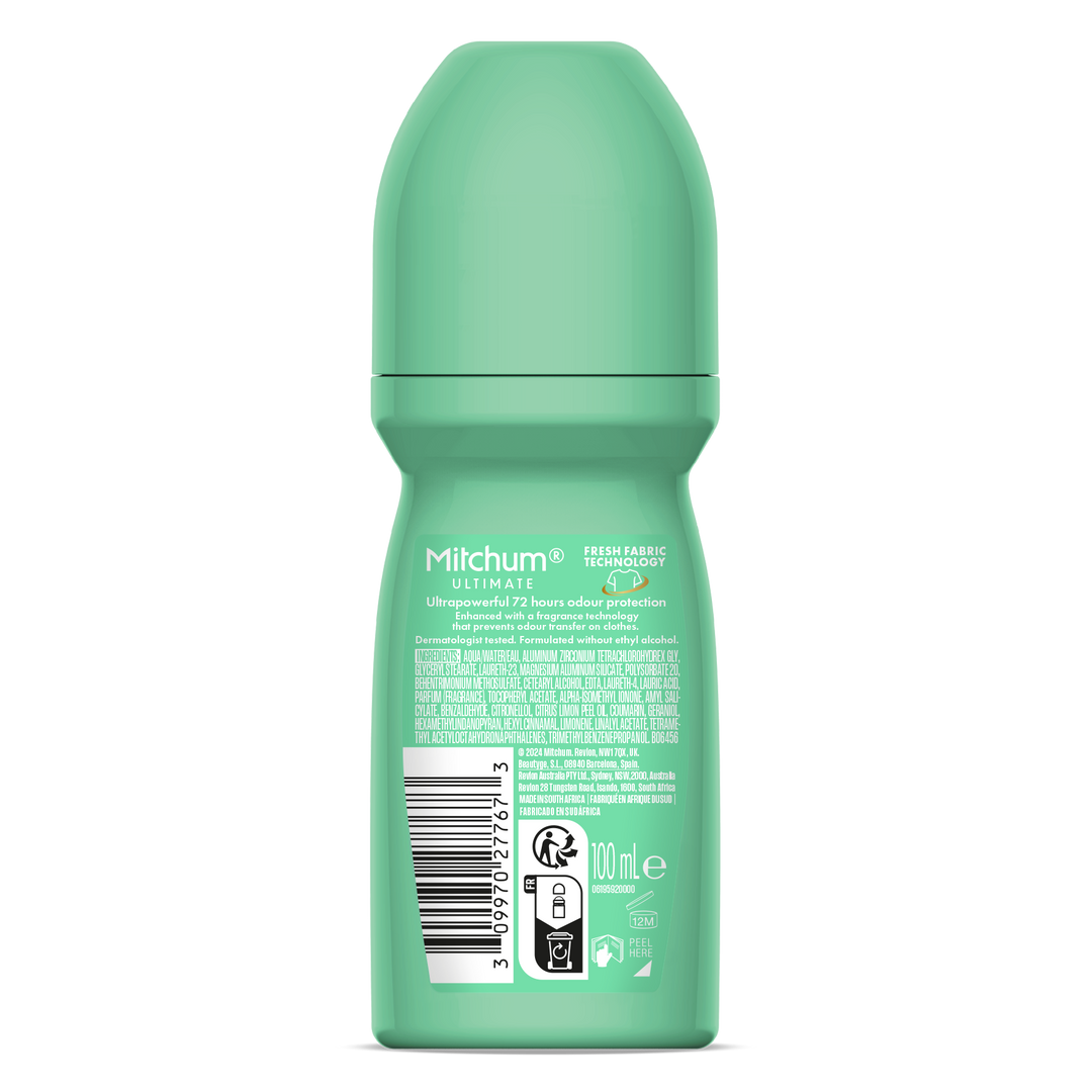 MITCHUM Women Ultimate 72H Roll-On Cotton Burst 100ml