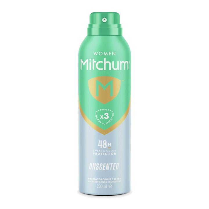 MITCHUM Women 48H Aerosol Unscented 200ml