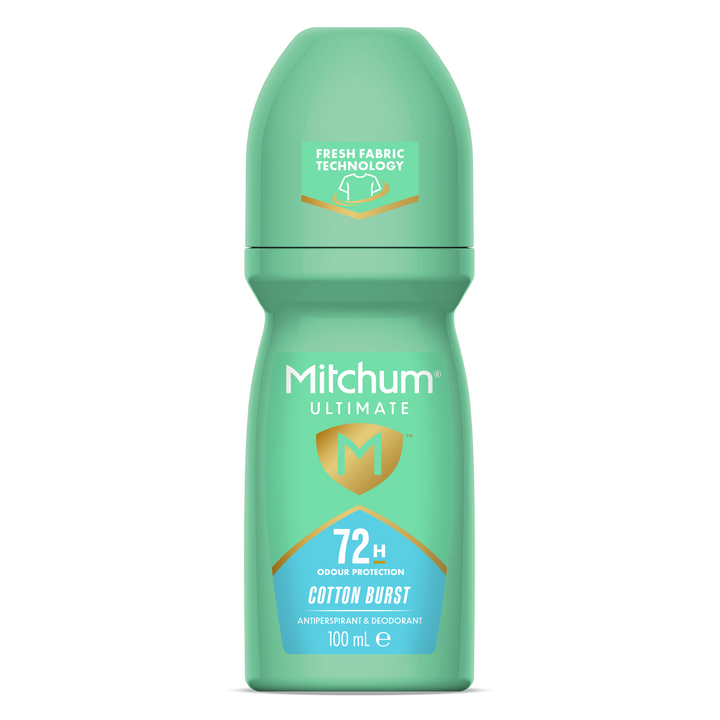 MITCHUM Women Ultimate 72H Roll-On Cotton Burst 100ml