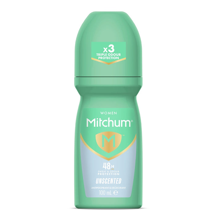 MITCHUM Women 48H Roll-On Unscented 100ml