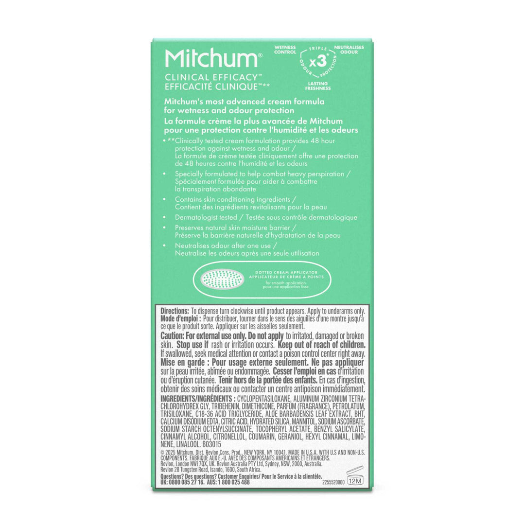 MITCHUM Women 48H Clinical Efficacy Soft Solid Powder Fresh 45gr