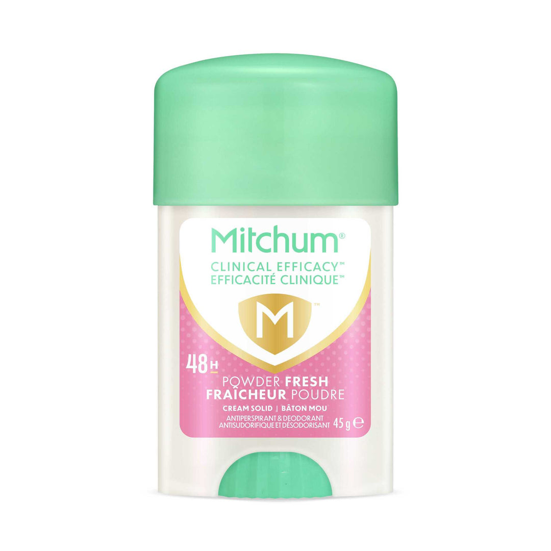 MITCHUM Women 48H Clinical Efficacy Soft Solid Powder Fresh 45gr