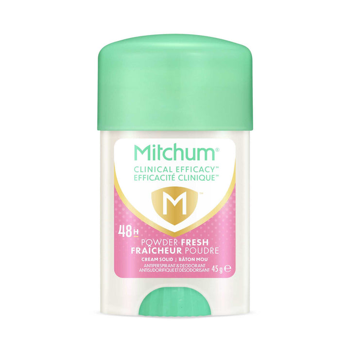 MITCHUM Women 48H Clinical Efficacy Soft Solid Powder Fresh 45gr