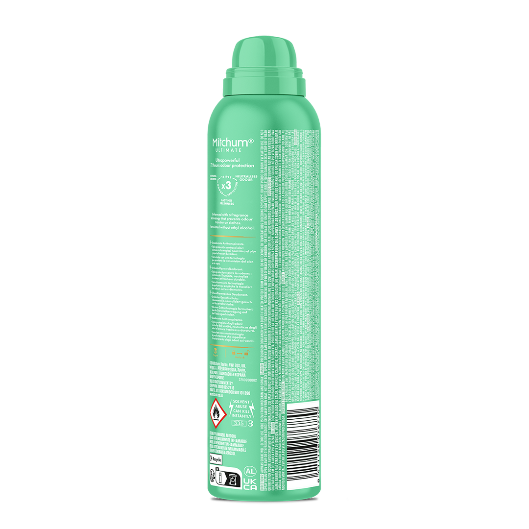 MITCHUM Women Ultimate 72H Aerosol Cotton Burst 250ml