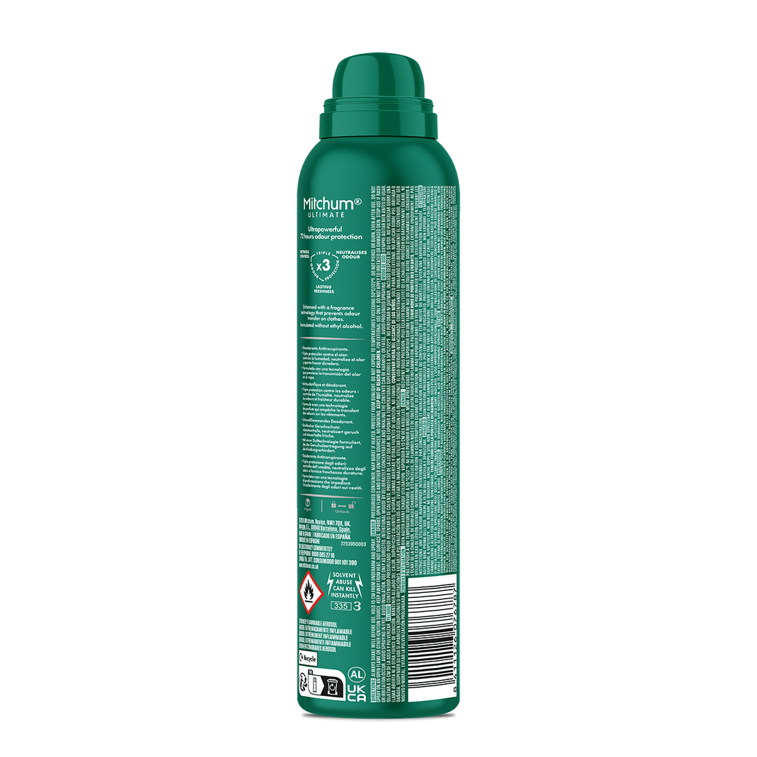 MITCHUM Men Ultimate 72H Aerosol Forest Air 250ml