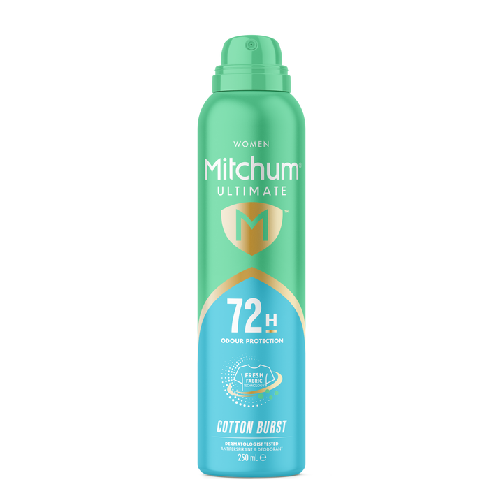 MITCHUM Women Ultimate 72H Aerosol Cotton Burst 250ml